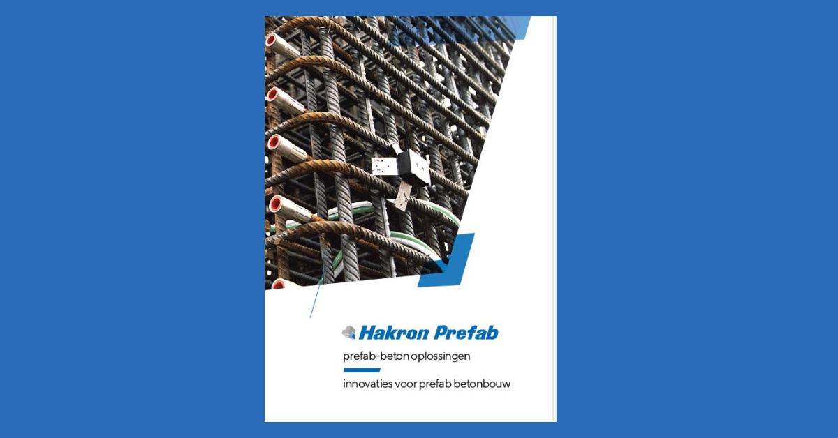 Hakron Prefab brochure innovaties in prefab betonbouw